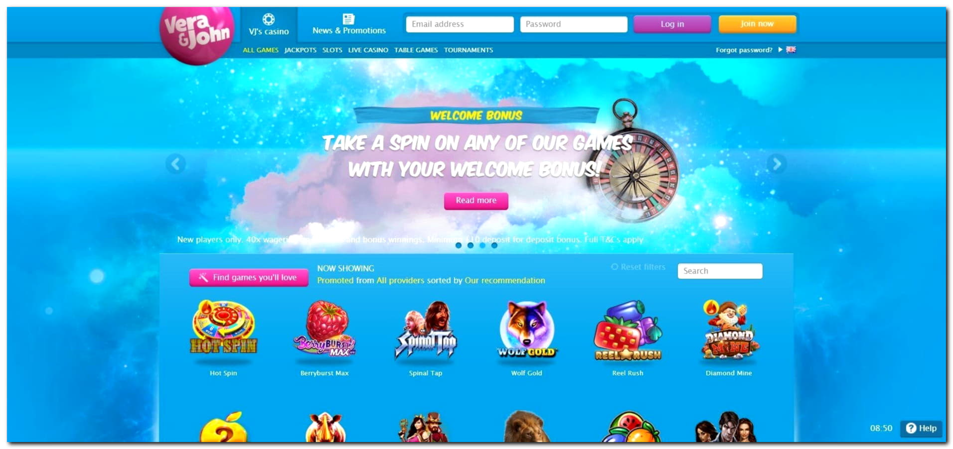 140 fräi spin pa Casino com